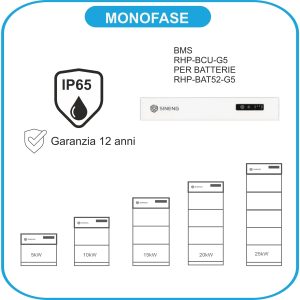 BMS RHP-BAT52-G5 PER BATTERIA DA 5 kWh RHP-BCU-G5