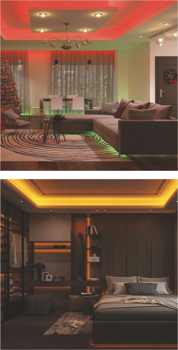 STRISCE LED COB MONOCROMATICHE