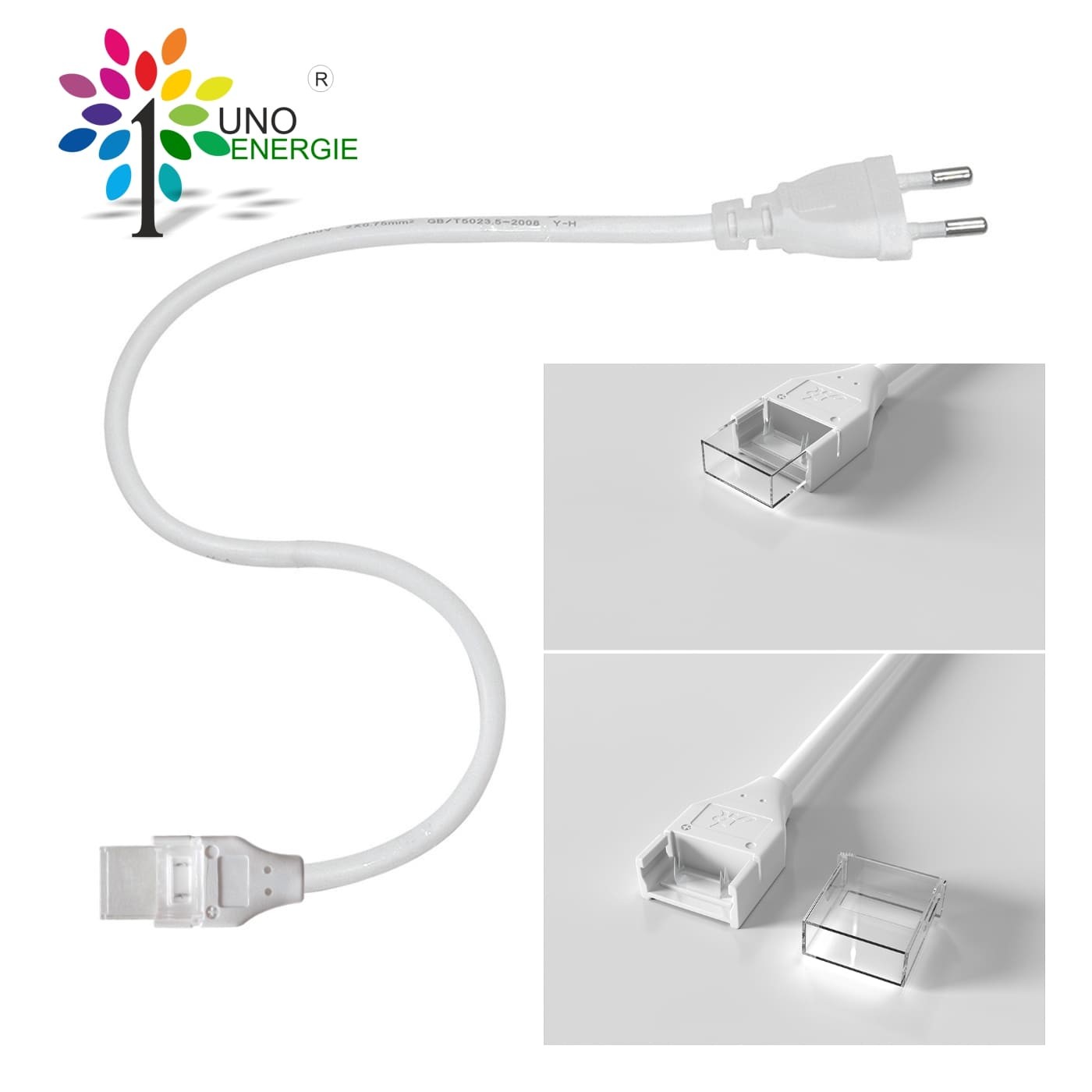 CAVO SPINA PER STRISCE LED 220V - V2