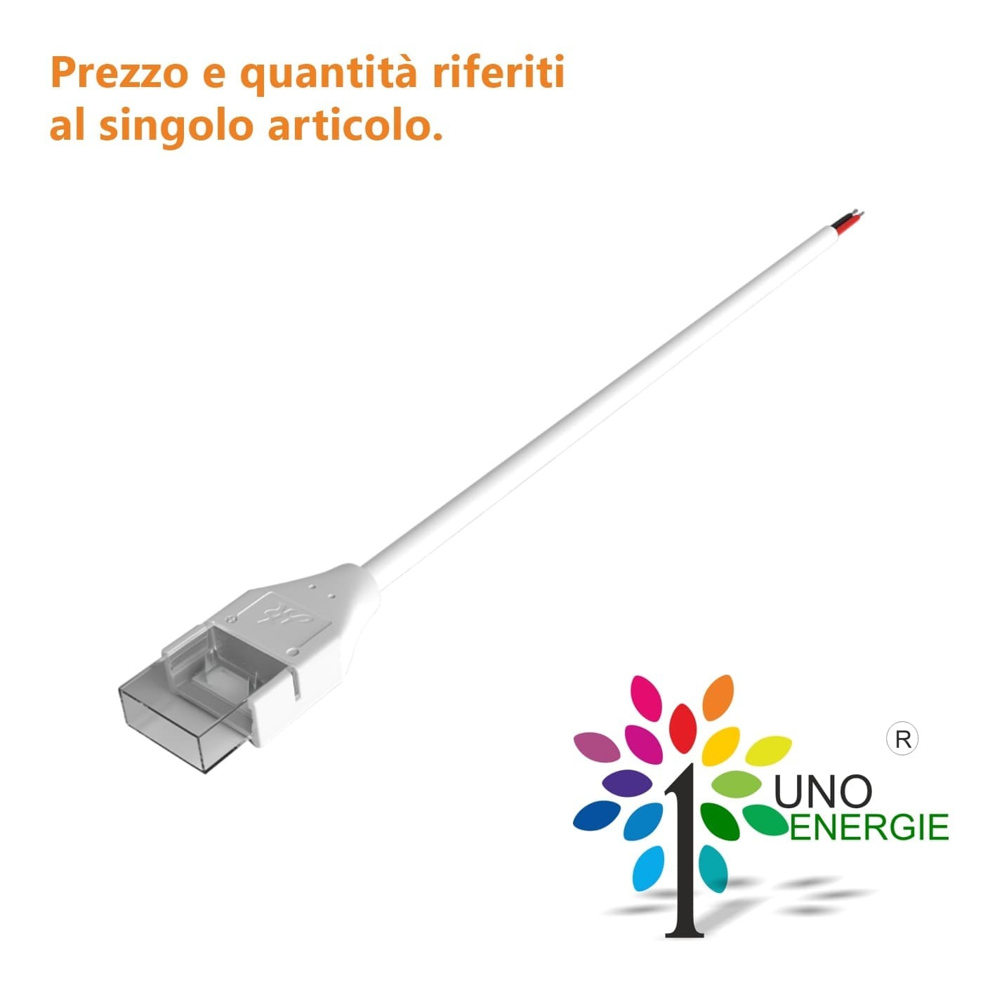 CAVO CONNETTORE + FILI SPELATI