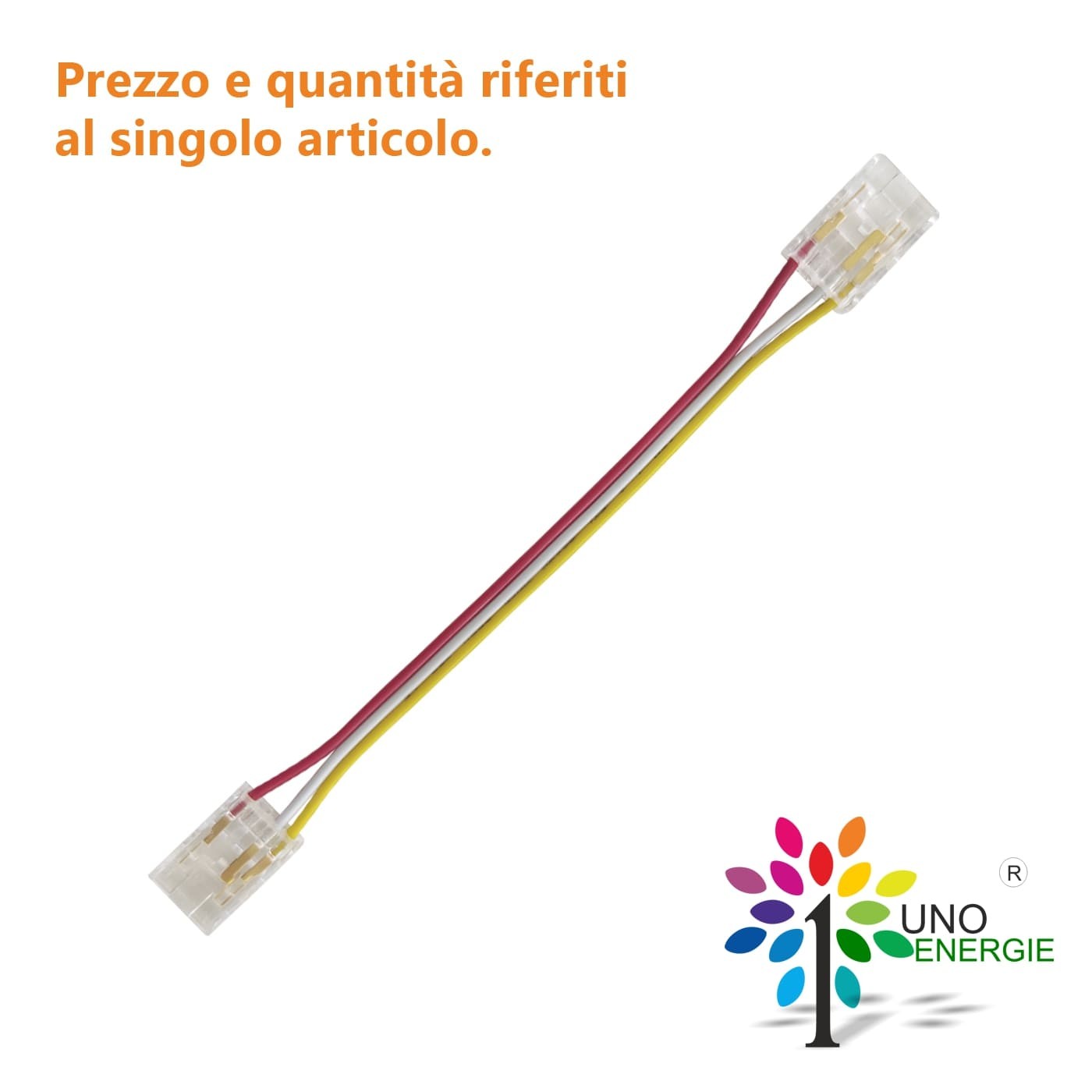 CAVO CON CONNETTORI DI GIUNZIONE PER STRISCE CCT