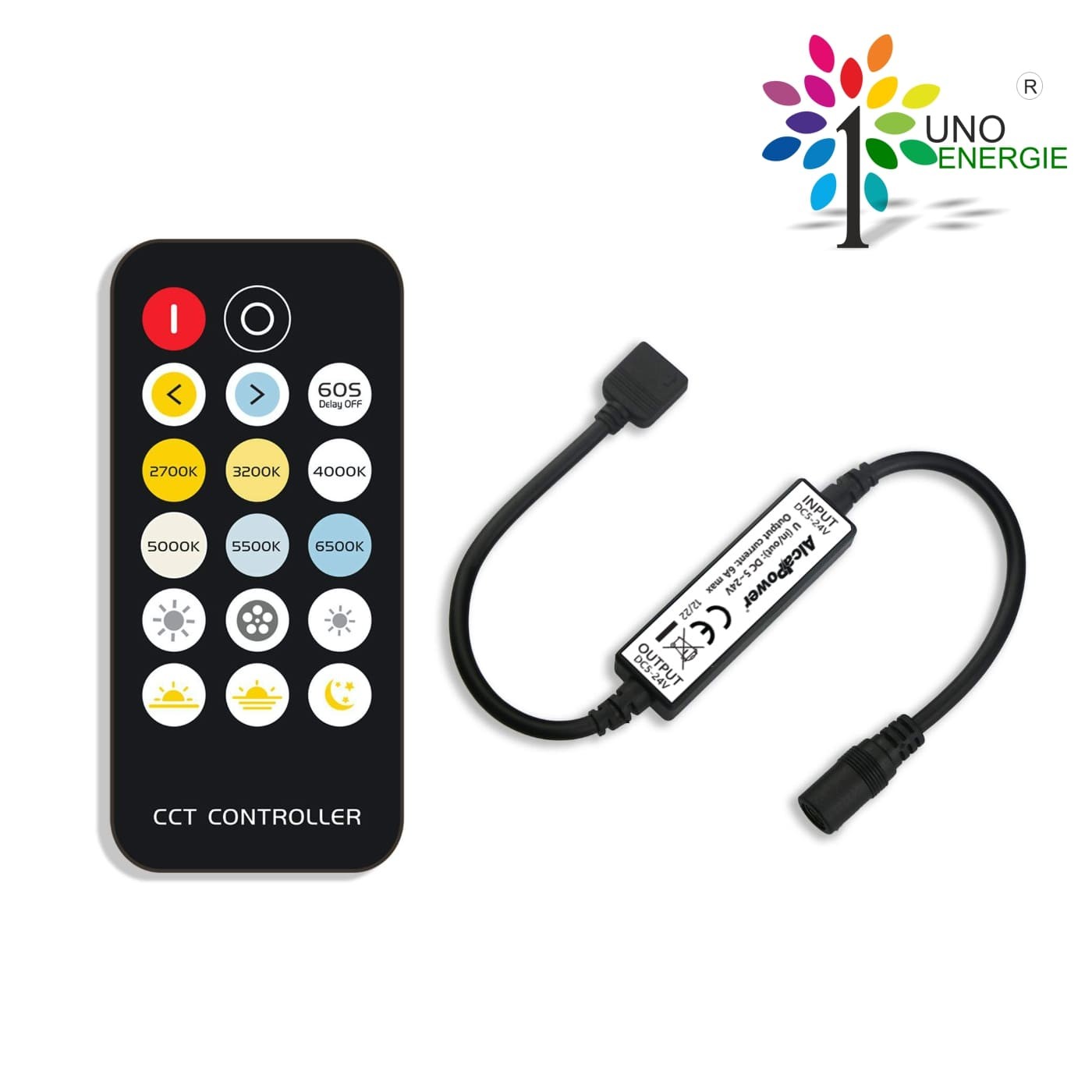 ONTROLLO REMOTO PER STRISCE LED COB 24V CCT