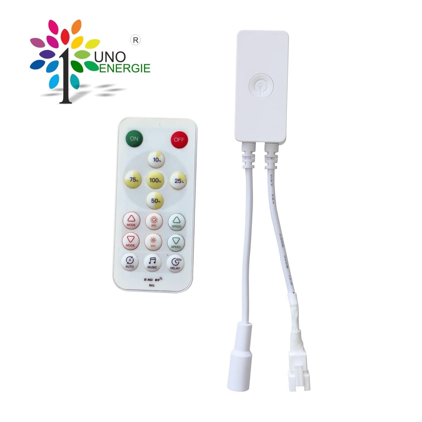 CONTROLLO REMOTO PER STRISCE LED 24V DIGITAL WHITE