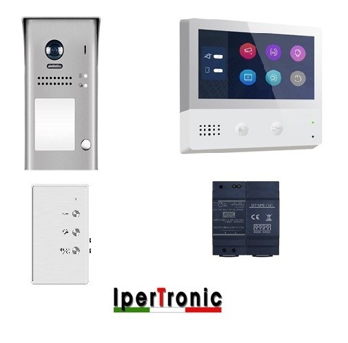 KIT VIDEO CITOFONICO TWO MONO E CORNETTA