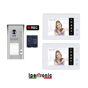 KIT VIDEO BIFAMILIARE REG.CHIAMATE TWO