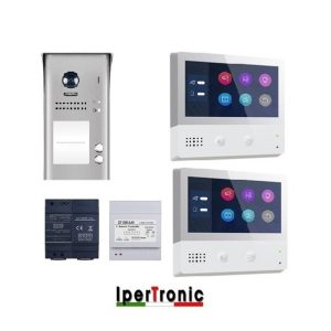 KIT VIDEO CITOF. BIFAMILIARE TWO+ DBC4A1