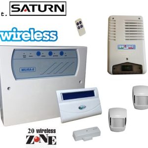 KIT DA ANTIFURTO WIRELESS SUPERVISIONATO