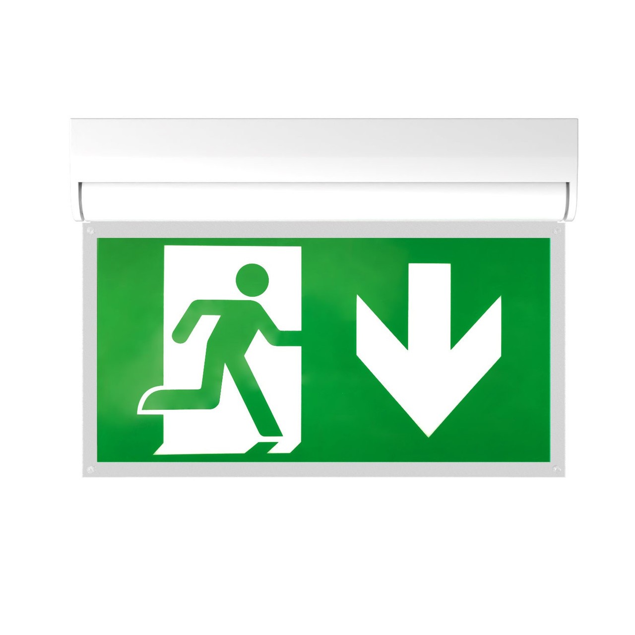 Lampada Emergenza a Bandiera, 3h, S.E S.A Cinema Mode - Bianca o Nera Bianco Freddo 6.000K