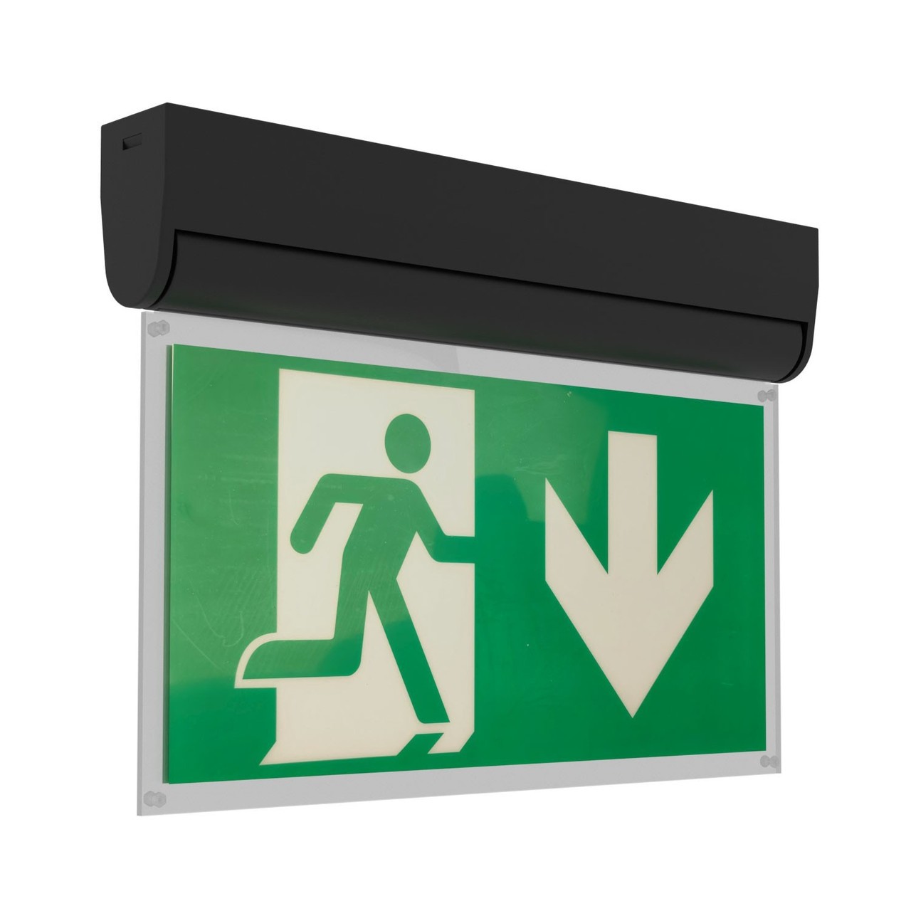 Lampada Emergenza a Bandiera, 3h, S.E S.A Cinema Mode - Bianca o Nera Bianco Freddo 6.000K