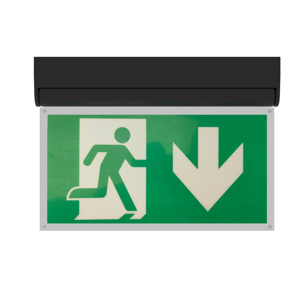 Lampada Emergenza a Bandiera, 3h, S.E S.A Cinema Mode - Bianca o Nera Bianco Freddo 6.000K