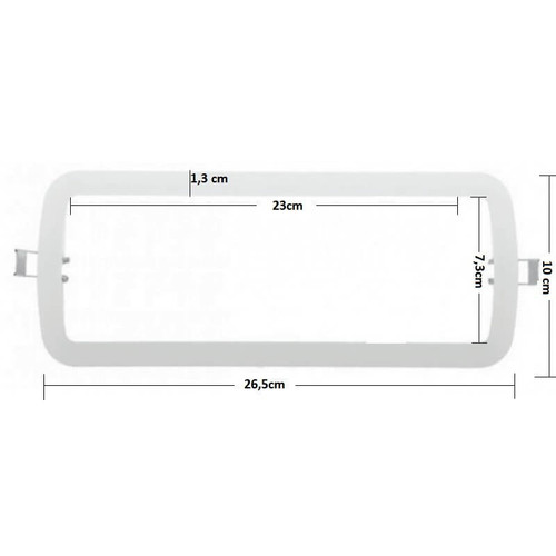 Kit cornice per incasso lampada mod. EMER-150